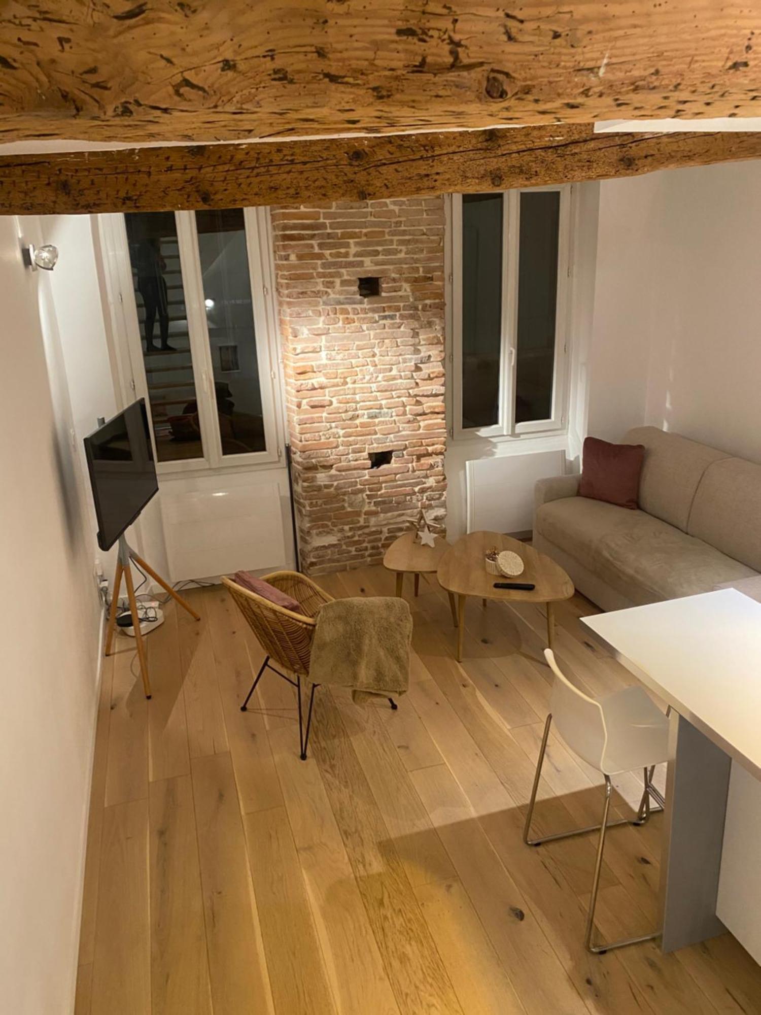 Appartement Duplex Aux Carmes à Toulouse Extérieur photo